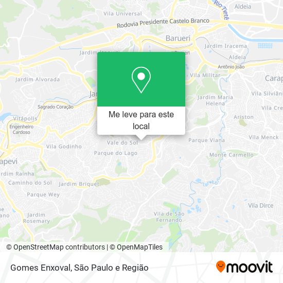 Gomes Enxoval mapa