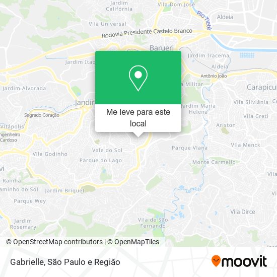 Gabrielle mapa