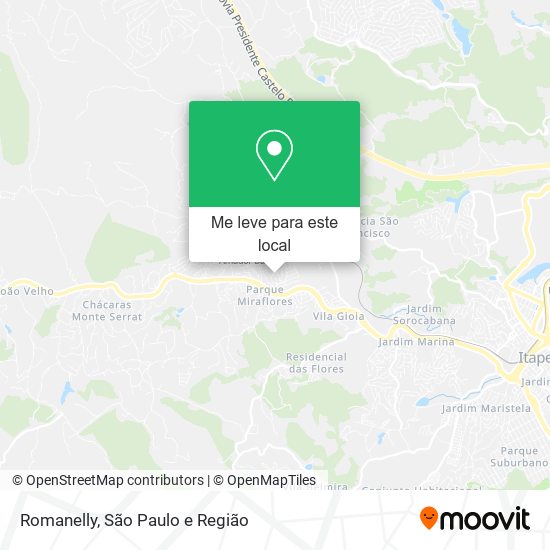 Romanelly mapa