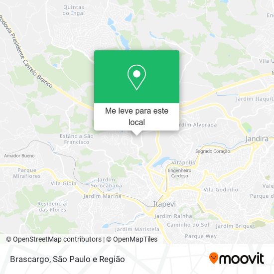 Brascargo mapa