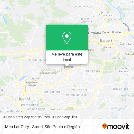 Meu Lar Cury - Stand mapa
