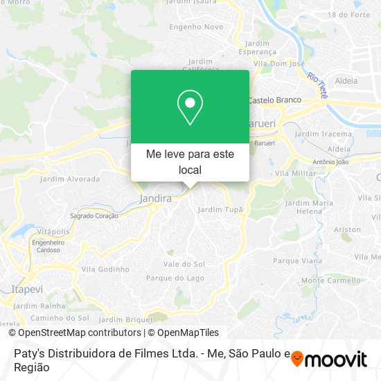Paty's Distribuidora de Filmes Ltda. - Me mapa
