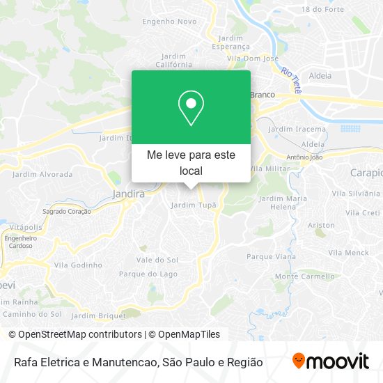 Rafa Eletrica e Manutencao mapa
