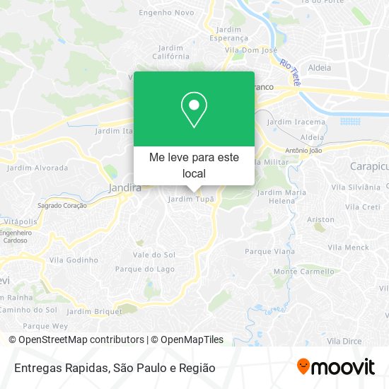 Entregas Rapidas mapa