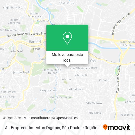 AL Empreendimentos Digitais mapa