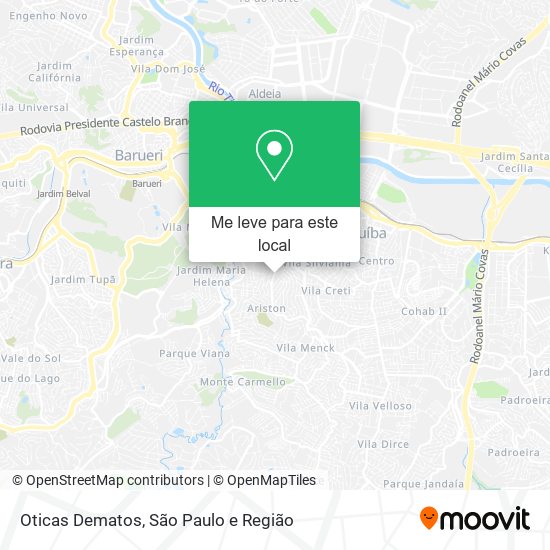 Oticas Dematos mapa