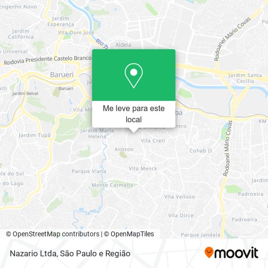 Nazario Ltda mapa