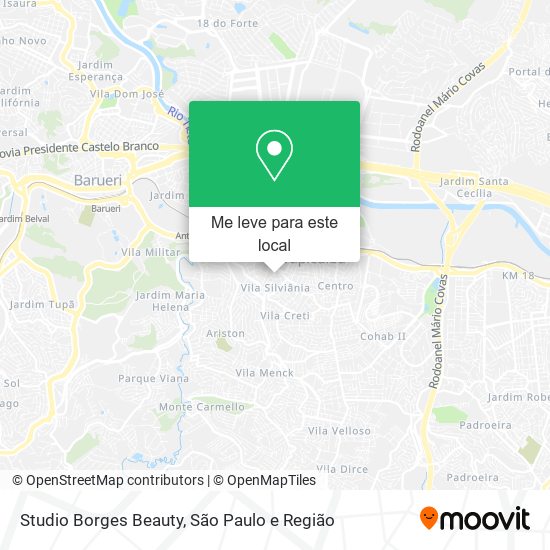 Studio Borges Beauty mapa