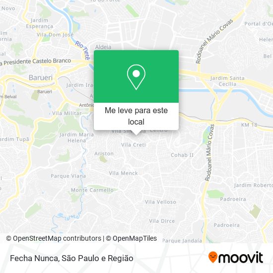 Fecha Nunca mapa