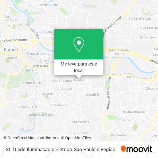 Still Leds Iluminacao e Eletrica mapa