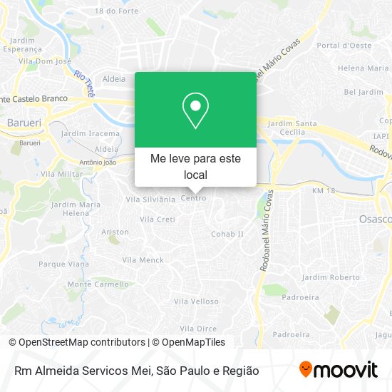 Rm Almeida Servicos Mei mapa