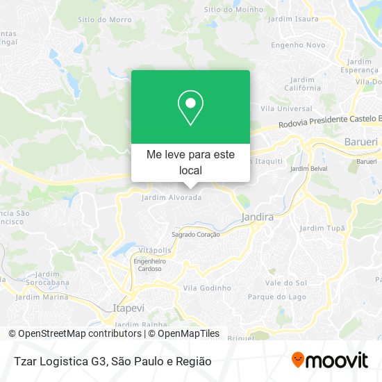 Tzar Logistica G3 mapa