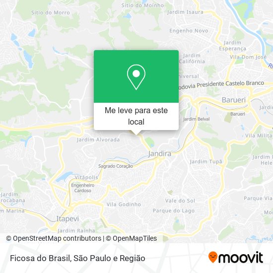 Ficosa do Brasil mapa