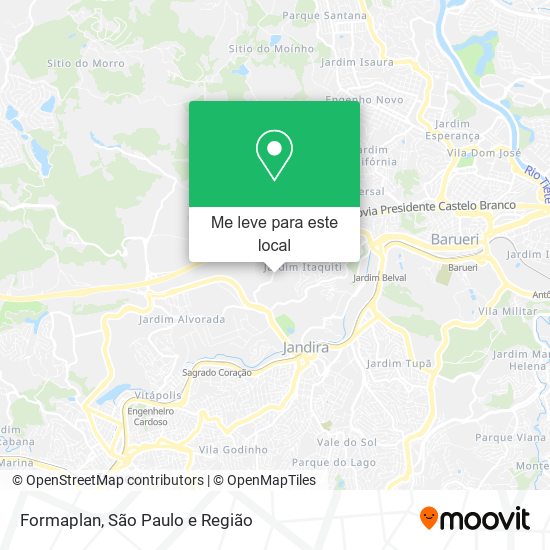 Formaplan mapa