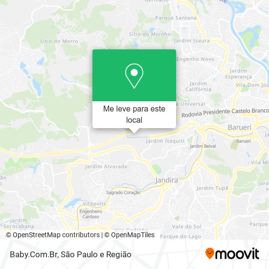 Baby.Com.Br mapa