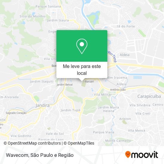 Wavecom mapa