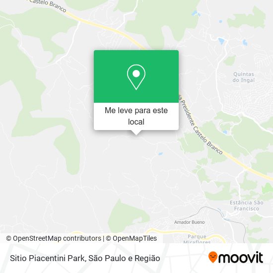 Sitio Piacentini Park mapa