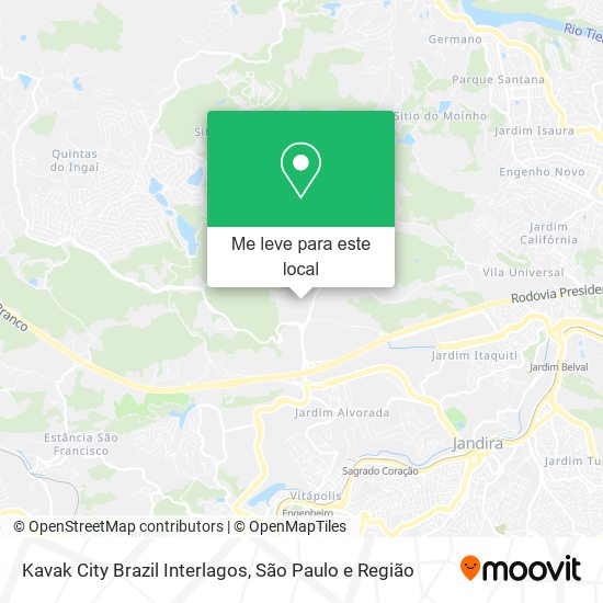 Kavak City Brazil Interlagos mapa
