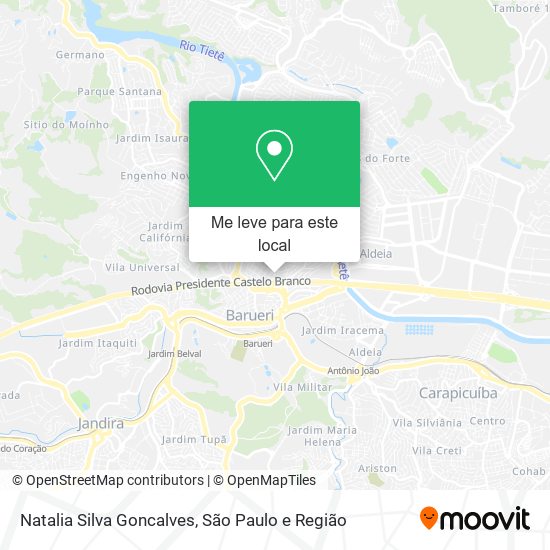 Natalia Silva Goncalves mapa