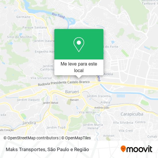 Maks Transportes mapa