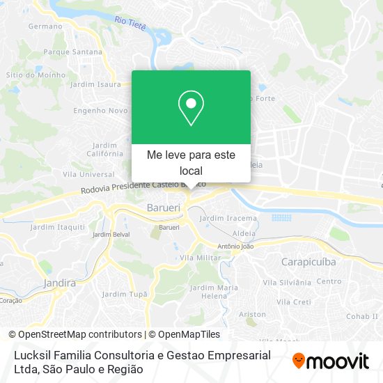 Lucksil Familia Consultoria e Gestao Empresarial Ltda mapa