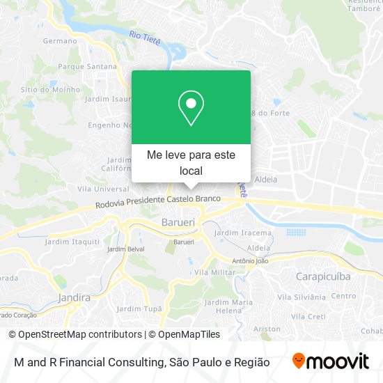 M and R Financial Consulting mapa