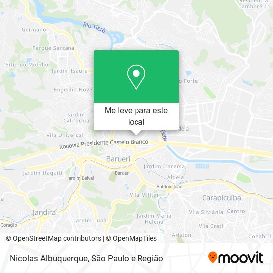 Nicolas Albuquerque mapa