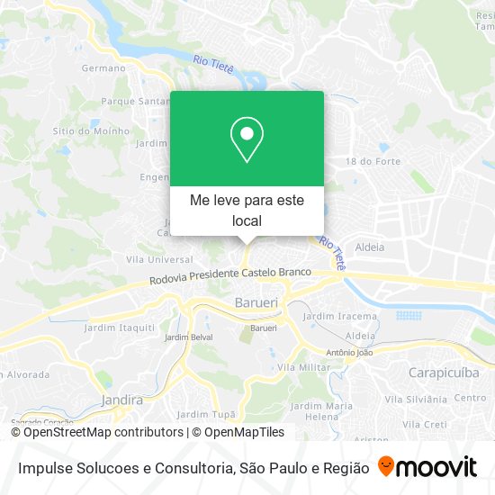 Impulse Solucoes e Consultoria mapa