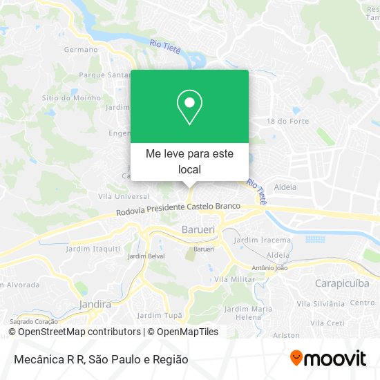 Mecânica R R mapa