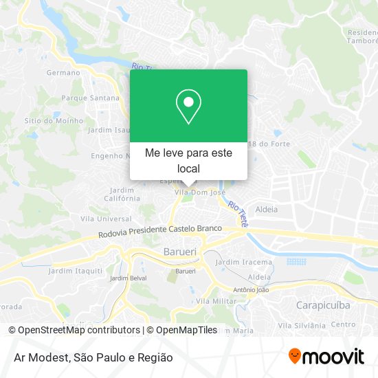 Ar Modest mapa