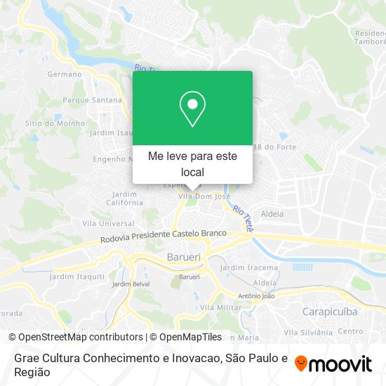 Grae Cultura Conhecimento e Inovacao mapa