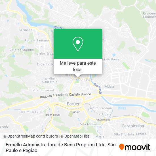 Frmello Administradora de Bens Proprios Ltda mapa