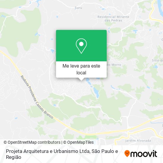 Projeta Arquitetura e Urbanismo Ltda mapa