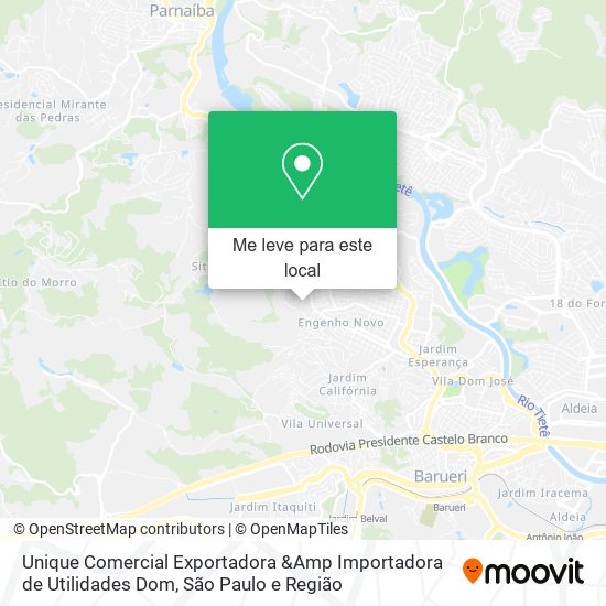 Unique Comercial Exportadora &Amp Importadora de Utilidades Dom mapa