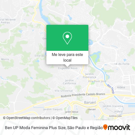 Ben UP Moda Feminina Plus Size mapa