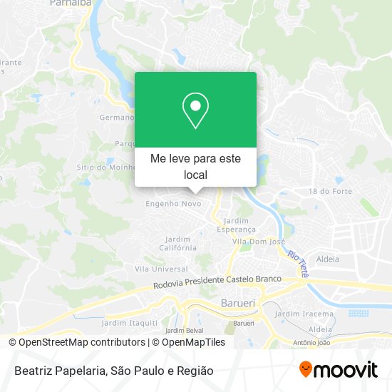 Beatriz Papelaria mapa