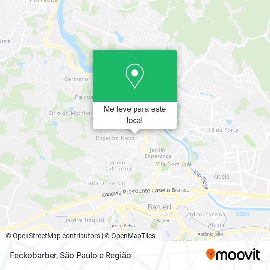Feckobarber mapa