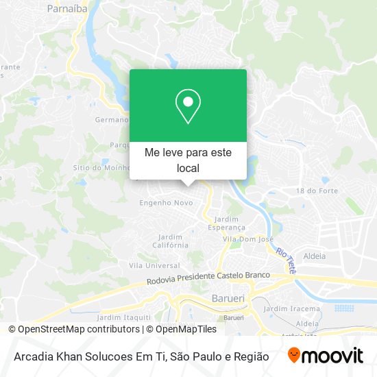 Arcadia Khan Solucoes Em Ti mapa