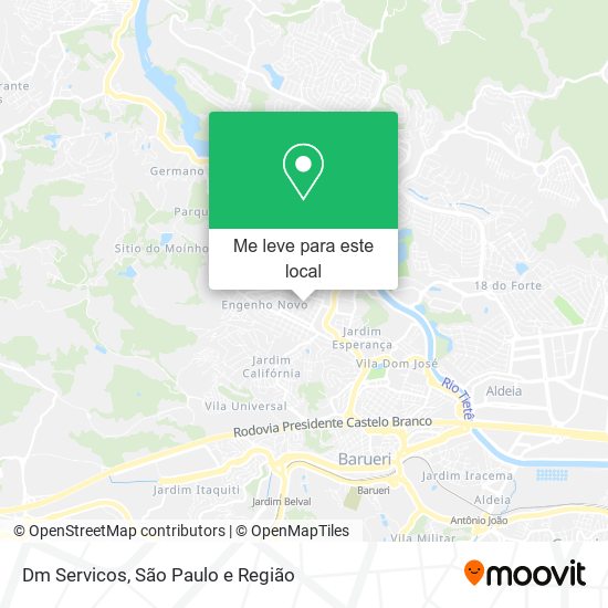 Dm Servicos mapa