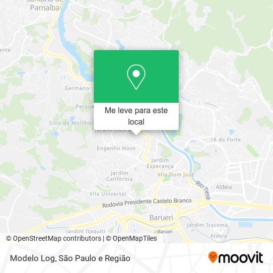 Modelo Log mapa