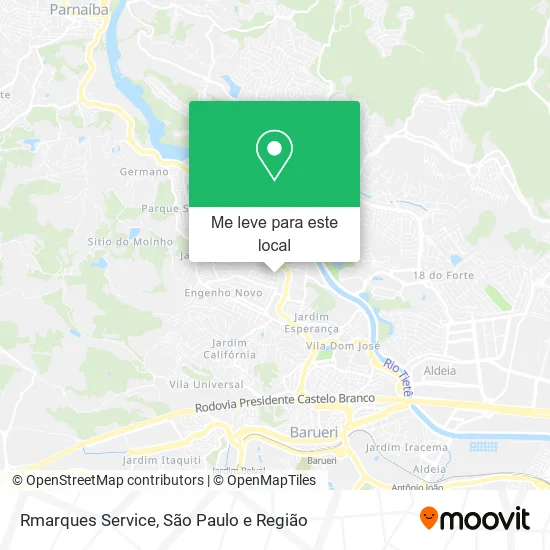 Rmarques Service mapa