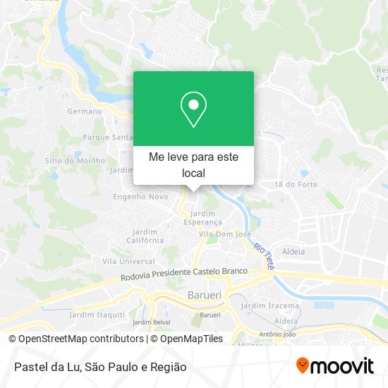Pastel da Lu mapa