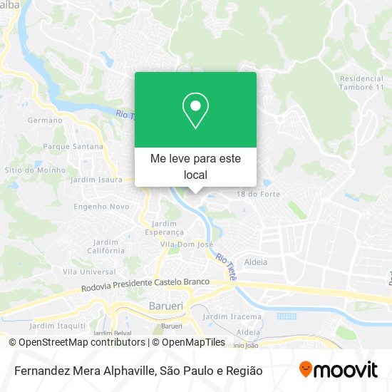 Fernandez Mera Alphaville mapa