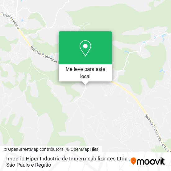 Imperio Hiper Indústria de Impermeabilizantes Ltda. mapa