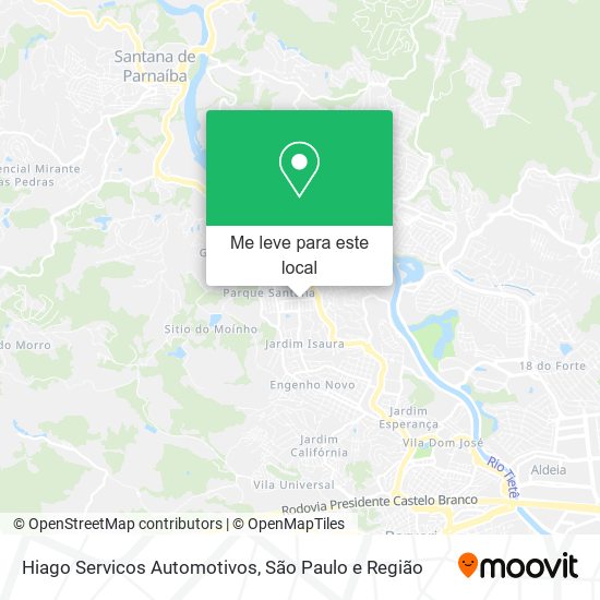 Hiago Servicos Automotivos mapa