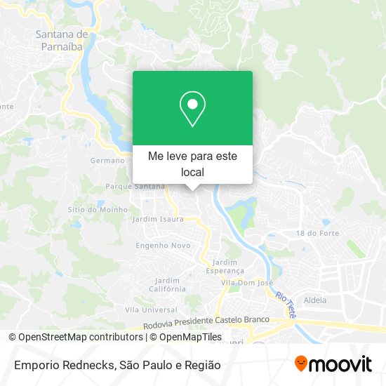 Emporio Rednecks mapa