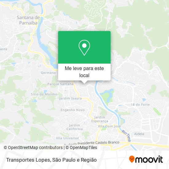 Transportes Lopes mapa