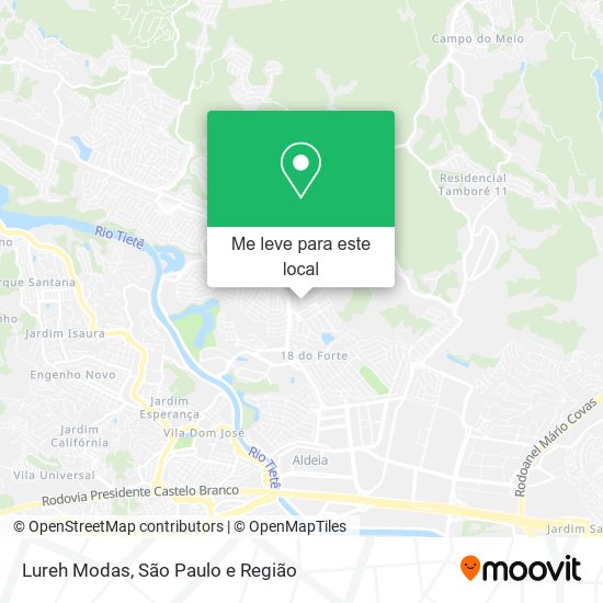 Lureh Modas mapa