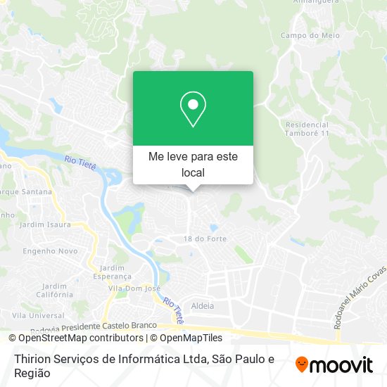 Thirion Serviços de Informática Ltda mapa