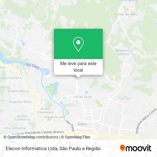 Elecon Informática Ltda mapa